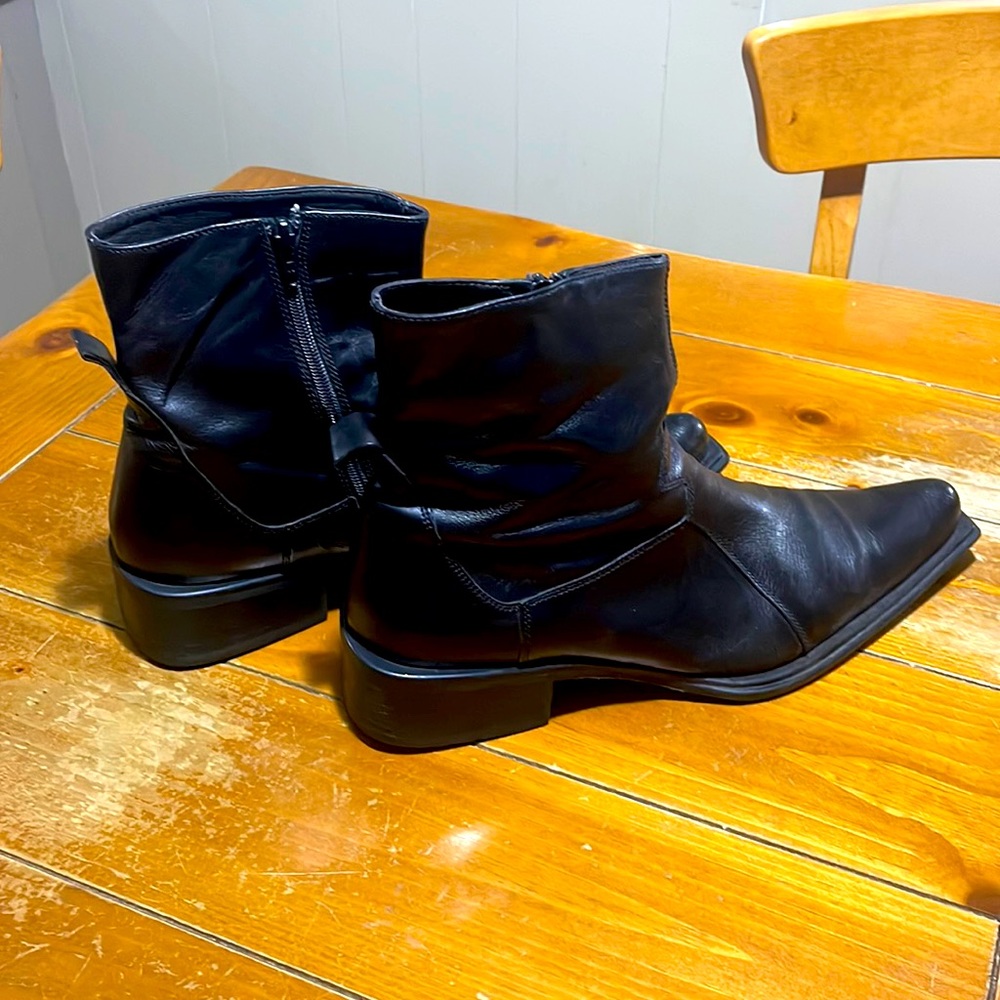 ALDO Black Leather Boots
